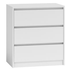 Aldabra K3 Kommode, weiß