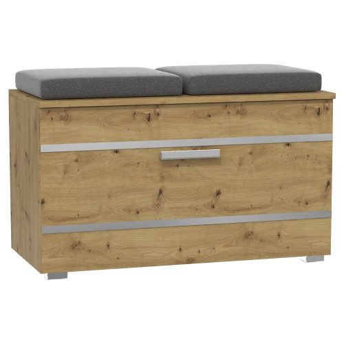 Aldabra Opal-Schuhschrank, farbe eiche