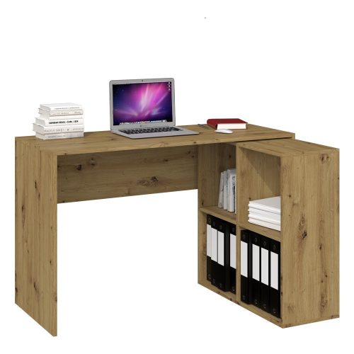 Aldabra Plus 2X2 Regalschreibtisch, farbe eiche
