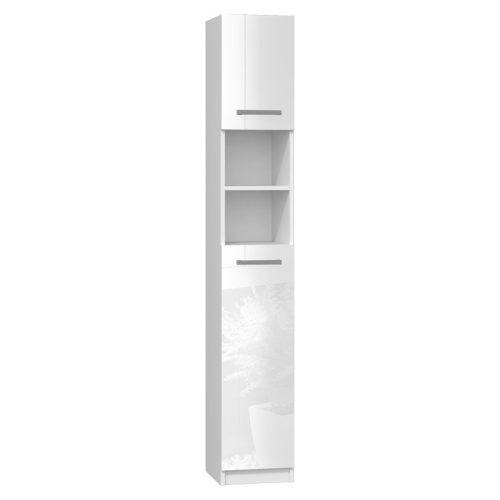Aldabra Marbela Badezimmerschrank, weiß glänzend