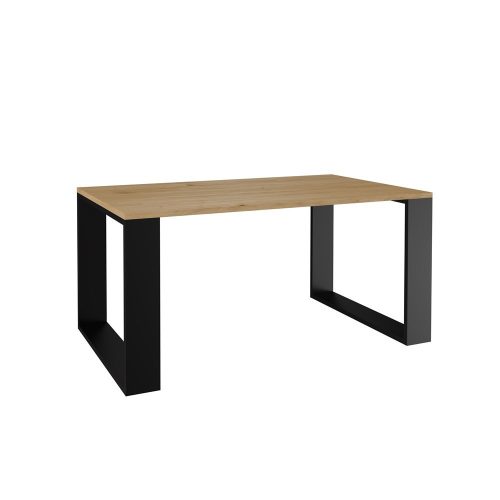 Aldabra MIX Salon Loft moderner Couchtisch, farbe eiche schwarz