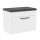 Aldabra Parma Schuhschrank mit Sitz und Ablage, weiß