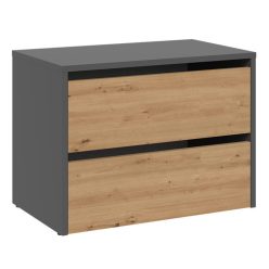 Aldabra MIX Modo Schuhschrank, farbe eiche anthrazit