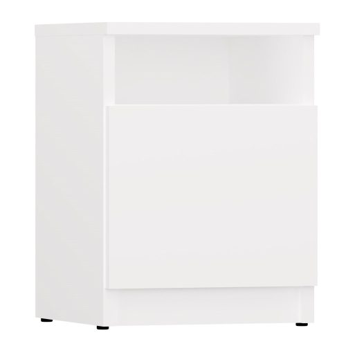 Aldabra GALAX 30 1D Nachttisch, weiß 
