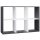 Aldabra Malax 2x3 Regal, anthrazit-weiß 