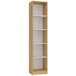 Aldabra R40 Regalschrank, farbe eiche-weiß 