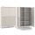 Aldabra KAMARO 4DK/SLIM Regalschrank, Kaschmir 