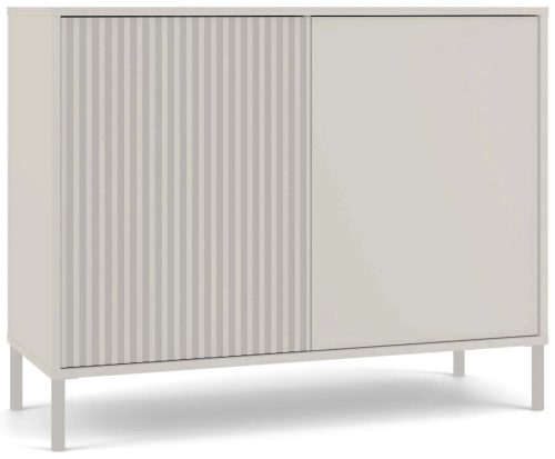 Aldabra KAMARO 2D/SLIM Kommode (1 einfarbig, 1 gestreift), Kaschmir 